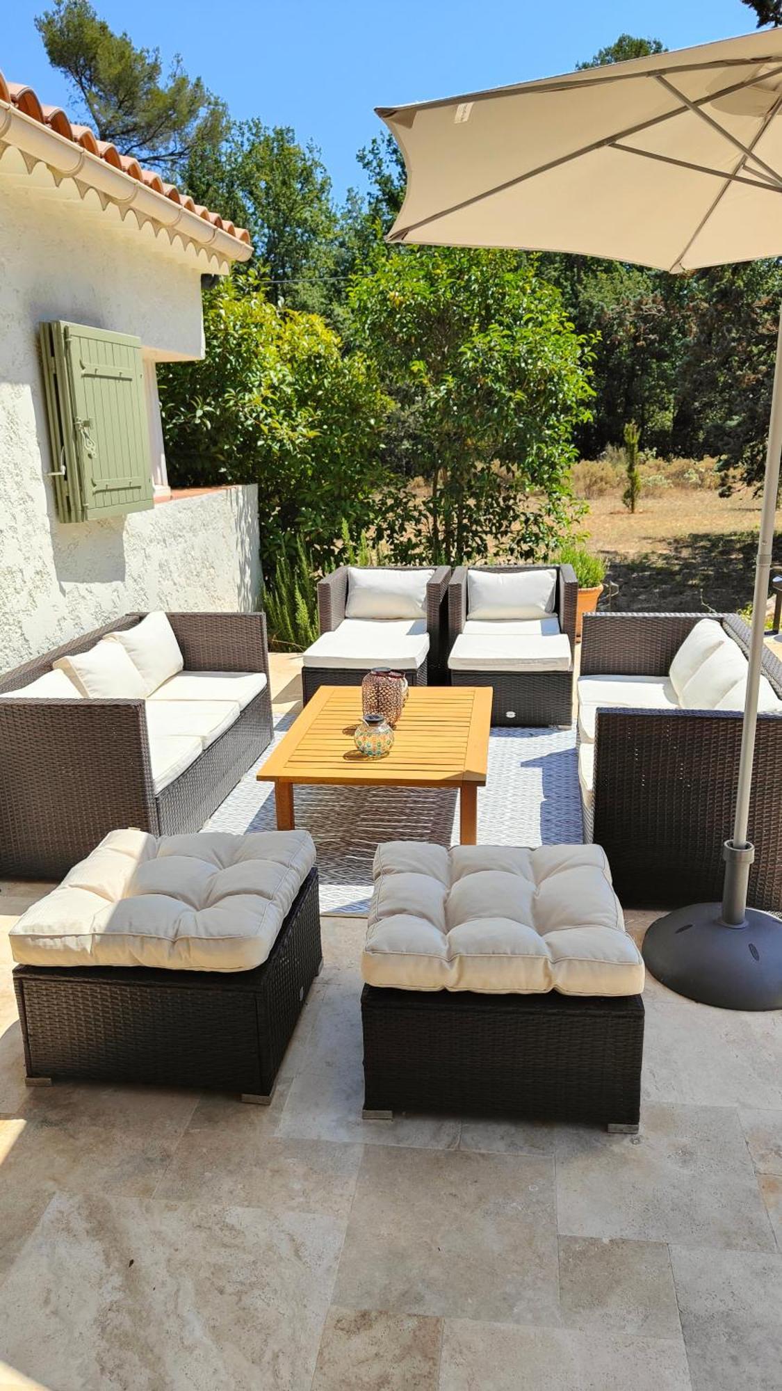 Villa Handres Nans-les-Pins Exterior foto
